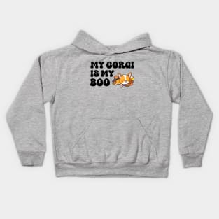 Corgi Halloween Kids Hoodie